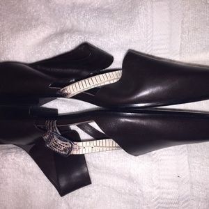 ALEXANDER WANG BENOIT Dark Brown Flats Size 37